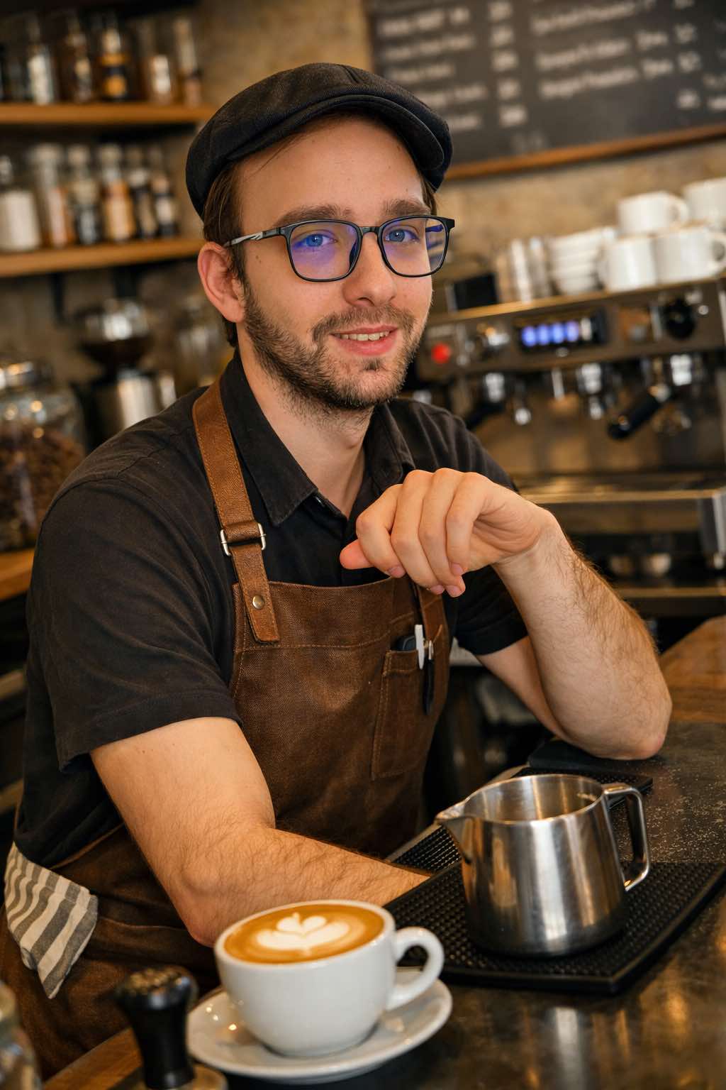 Barista portré