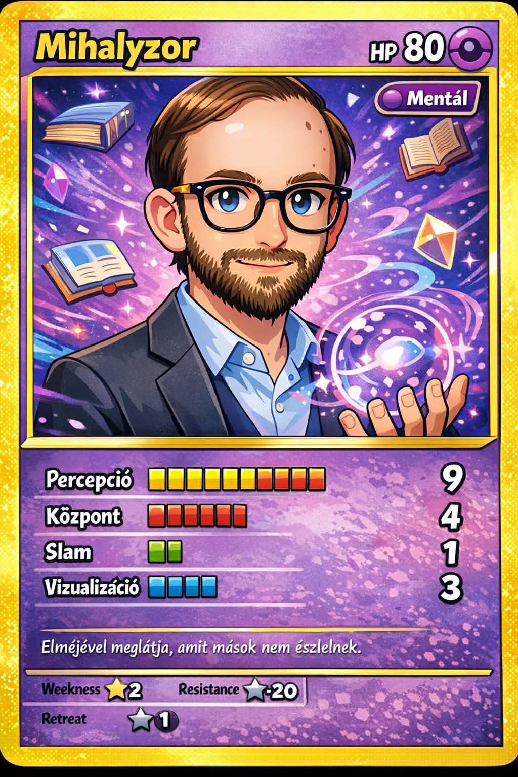 Portré a kereskedelmi és pörkölési szakértőről